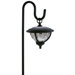 Palm Island Shepherd's Hook Landscape Garden Light in Black