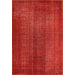 Overdyed Red Rug