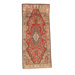 Kourd Rust Floral Medallion Rug