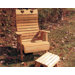 Cedar Furniture and Accessories Country Hearts Patio Adirondack Chair