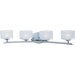 Zen Four Light Bath Vanity in Polished Chrome