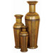 Urban Trends Metal Floor/ Garden Vase (Set of 3)