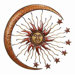 Urban Trends Metal Sun Moon Wall D&eacute;cor