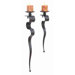 Loft Utility Metal Sconces (Set of 2)