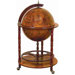 Urban Trends Wood World Globe Bar