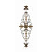 Toscana Golden Detail Metal Wall D&eacute;cor