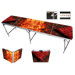 Lava Beer Pong Table in Standard Aluminum