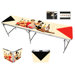 Pin Up Girls Beer Pong Table in Black Aluminum