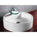 18.9" X 5.59" Round Bathroom Vessel Sink