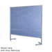 Premiere Portable Space Divider with Green Chalkboard
