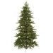 Jersey Frasier Fir 6.5' Artificial Half-tree Christmas Tree with Italian Clear LED Lights