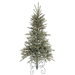 Blue Jersey Frasier Fir 7' Artificial Christmas Tree with Clear Lights