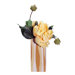 Floral Poppy in Wave Vase