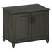 Volcano Dusk 2-Door 34" Cabinet with Louvered Accents in Kona Coast Espresso Finish