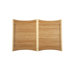 Orchid Large Cutting Board in Dark Natural