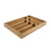 Expandable Flatware Large Tray in Natural