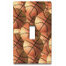 Group of Basketballs Decorative Light Switch Cover - Single Toogle Switch