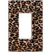 Artitude Leopard Print Decorative Light Switch Cover - Single Rocker Switch