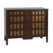 Classic Distressed Five Drawer Striped Chest