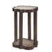 Classic Tooled Scalloped End Table