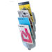 Letter Vertebro Literature Display with Four Compartments