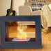 Window Flame Fireplace