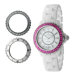 Women's Genuine Ceramic Interchangeable Bezel Set Watch