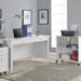 Amelia Desk with Mobile Storage Cube and File