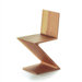 Miniatures - Zig Zag Stoel by Gerrit Rietveld