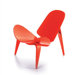 Miniatures - 3-benet Skalstol by Hans Wegner
