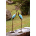 Stylized Garden Crane Pair Statue