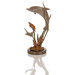 Paradise Found Dolphin and Turtle Statue