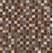 Elida Glass 12" x 12" Mosaic in Cherry Stone
