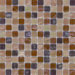 Elida Glass 12" x 12" Mosaic in Tan Oil