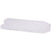 Jumbo Long Vinyl Bath Tub Mat in Super Clear