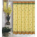 Winter's Break Fabric Holiday Shower Curtain
