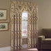 Jewel Panel and Austrian Valance Set in Natural