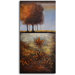 Hand Painted "Golden Maple Leaves" Oil Canvas Art