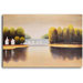 Hand Painted "Bridge to Home" Oil Canvas Art