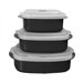 Calypso Basics Microwave Steamer Set in Black