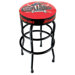 So Shop Stool with Black Legs - Choppier