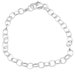 Sterling Essentials Sterling Silver 7 inches Sweetheart Charm Bracelet