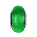 Signature Moments Sterling Silver Murano Glass Bead in Green