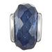 Signature Moments Sterling Silver Faceted Cubic Zirconia Bead in Blue