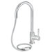Single Handle Deck Mount Pull Down Kitchen Faucet