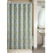 Microfiber Shower Curtain in Danko Leaf