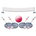 Across The Pool Volleyball / Badminton