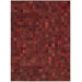 Medley Scarlet Hairhide Rug