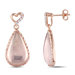 Mada Rose Quartz Earrings