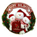 NFL Wreath 3 Snowmen